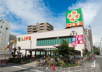 その他　スーパーライフ靭店（その他）まで509m