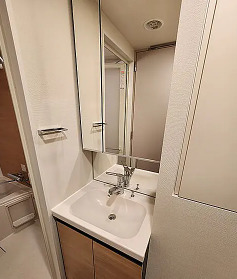 洗面設備　写真は同タイプ住居です