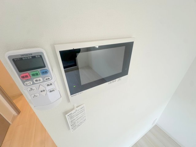 セキュリティ　TVモニターホンで来客が誰か確認してから開けて下さいね