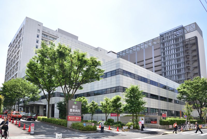 病院　東京都立墨東病院（病院）まで451m