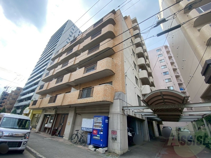 建物外観　札幌市中央区大通西「グリーンマンション熊谷」