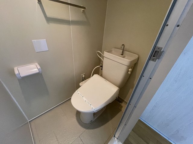 トイレ　ゆったりとした空間のトイレです