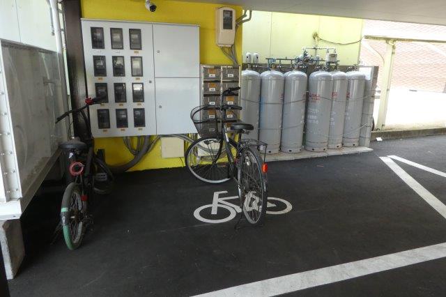 その他共有部分　自転車置き場