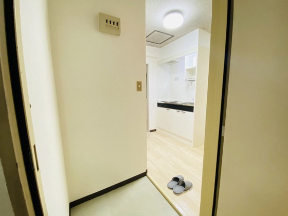 玄関　※別号室の写真です