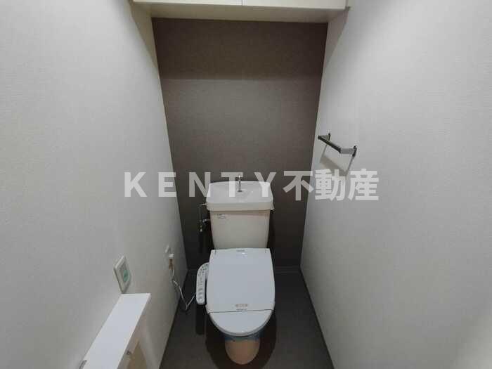 トイレ　ゆったりとした空間のトイレです
