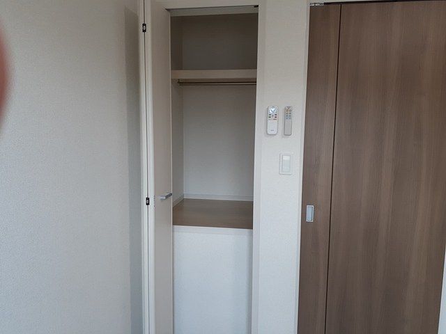 収納　収納のためのスペースです