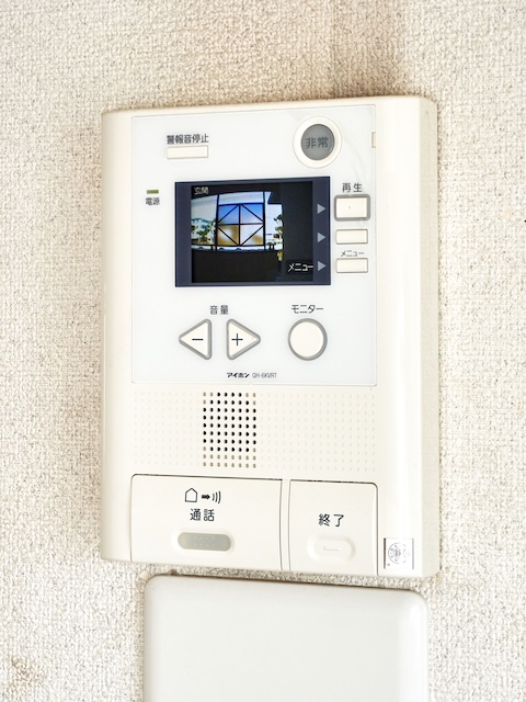 セキュリティ　カラーモニター付インターホン