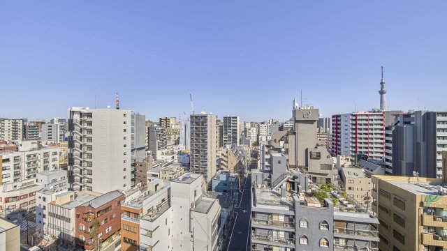 眺望　※13Fからの眺望です