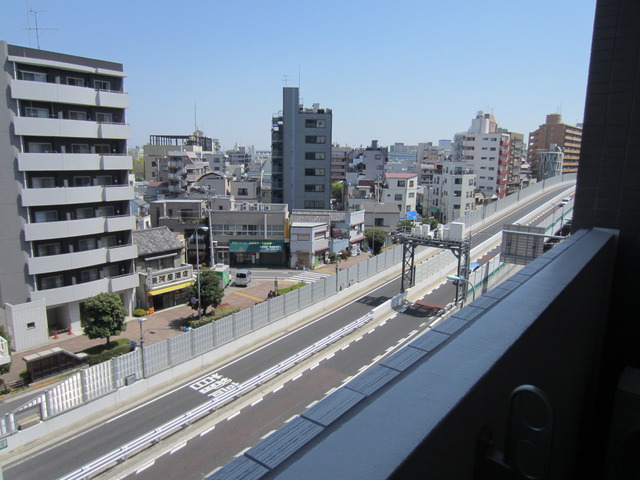 眺望　バルコニーからの景色です☆