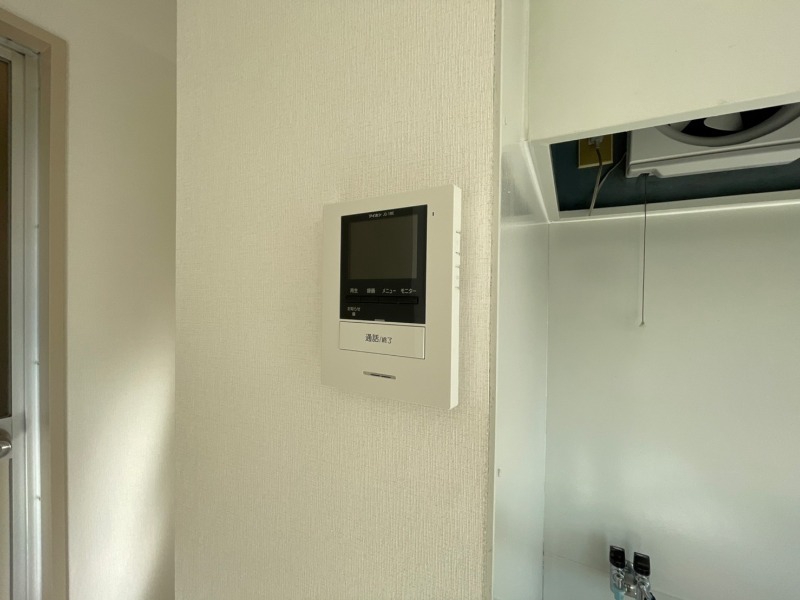 セキュリティ　来客時にはこちらのチャイムが鳴りますよ。