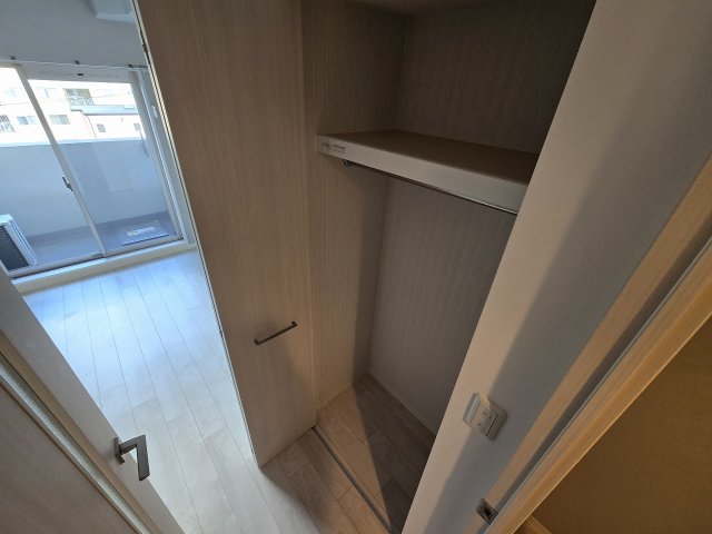 収納　たっぷりとした収納スペースです