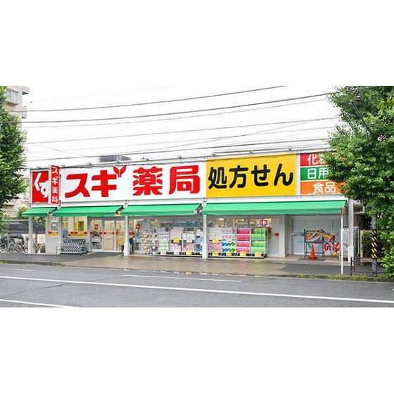 ドラックストア　スギ薬局川崎藤崎店（ドラッグストア）まで543m