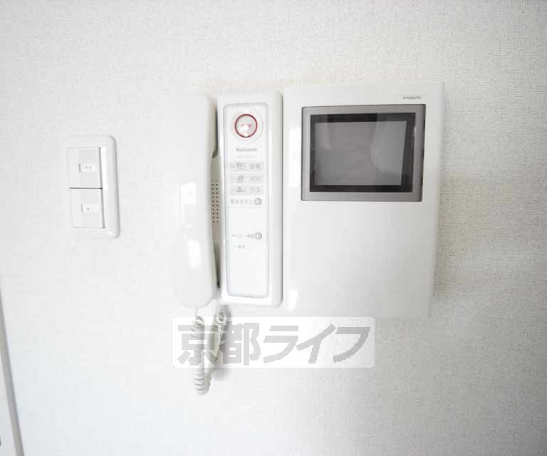 セキュリティ　来客も安心です。