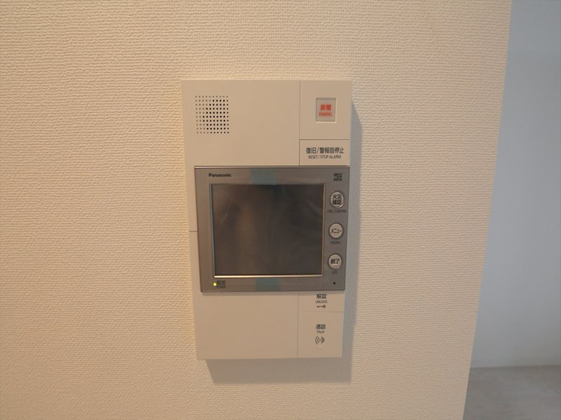 セキュリティ　TVモニター付インターホン完備