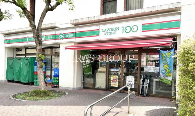 コンビニ　ローソンストア100 西大島店（コンビニ）まで284m