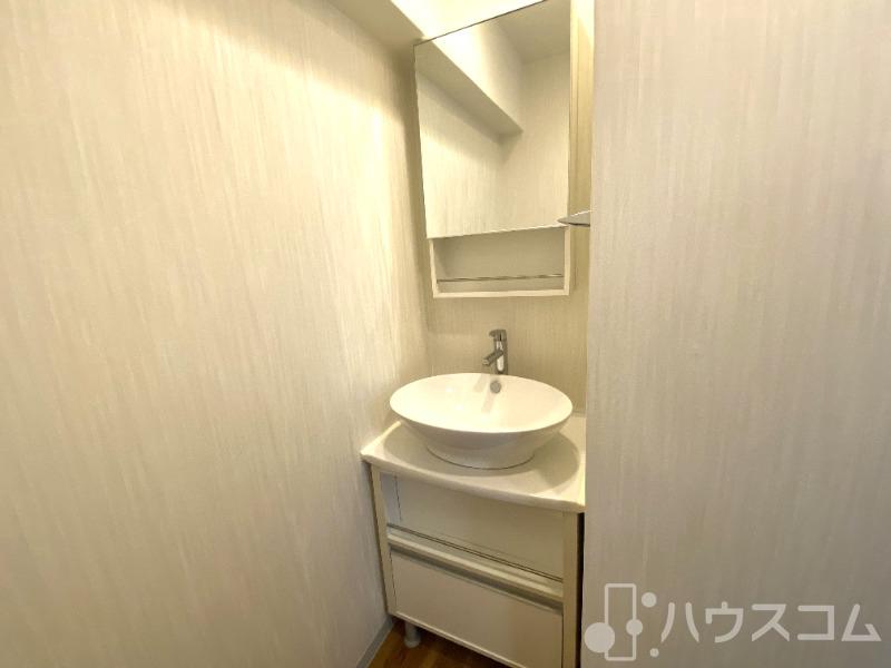 洗面設備　可愛い洗面台です＾＾