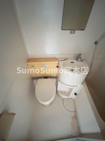 ルーミハイツのトイレ写真