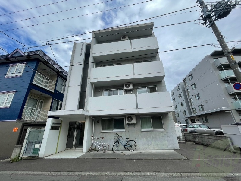 建物外観　札幌市西区二十四軒４条「フォースアベニュー琴似」