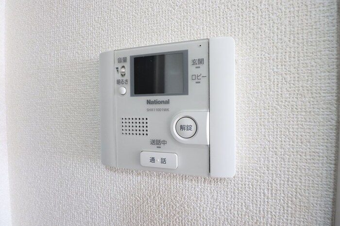 セキュリティ　モニター付きインターホンです
