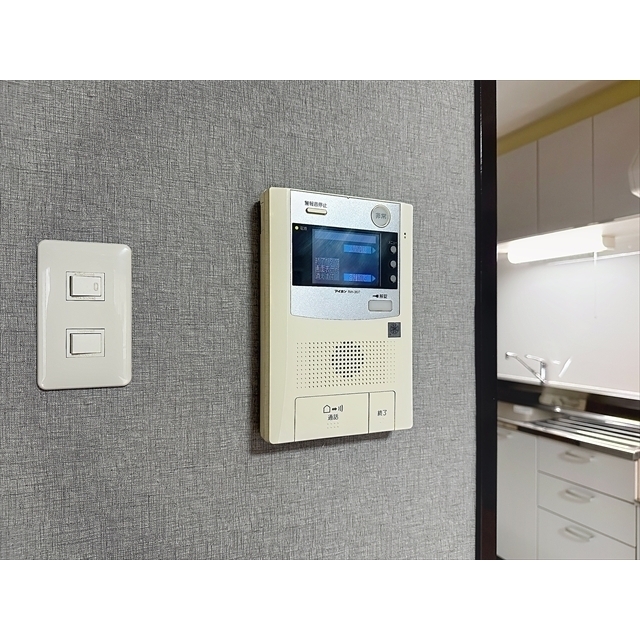 セキュリティ　来客はこちらで応対します