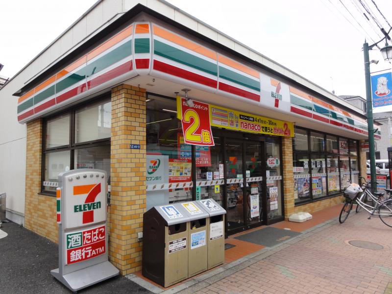 コンビニ　セブンイレブン（コンビニ）まで370m