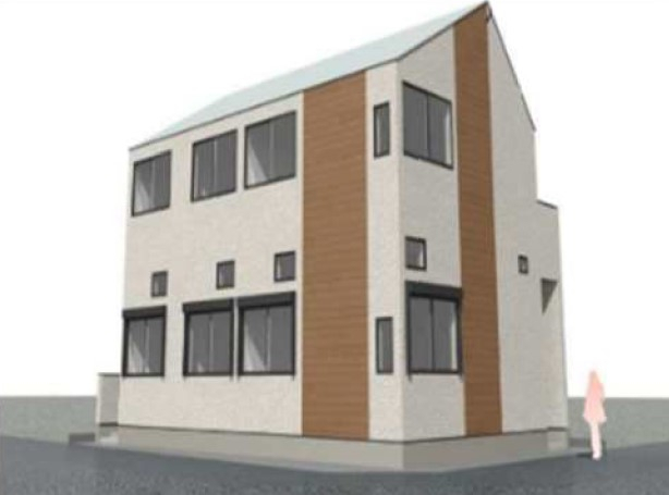建物外観　外観パース