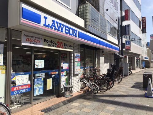コンビニ　ローソン 阪急豊中駅南店（コンビニ）まで445m