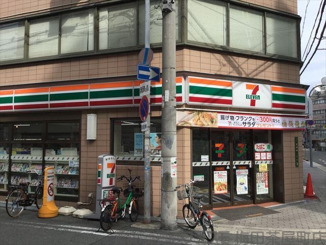 コンビニ　セブンイレブン　大阪紅梅町店（コンビニ）まで114m