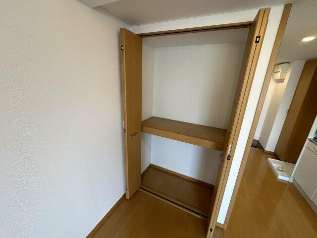 収納　十分な収納スペースがあります