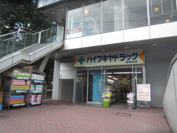ドラックストア　ハイフキヤドラッグ　宮崎台駅前店（ドラッグストア）まで500m