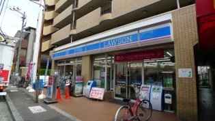 コンビニ　ローソン・野中北二丁目店（コンビニ）まで387m