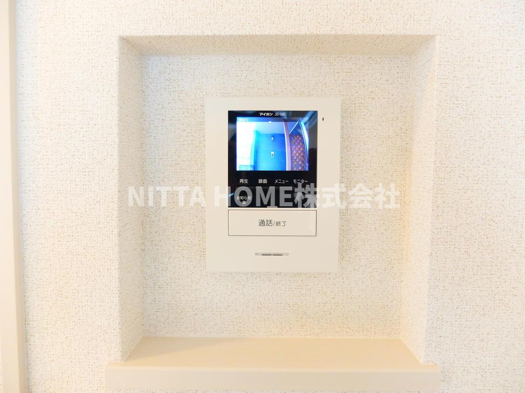 セキュリティ　ＴＶインターホン設置で安心◎