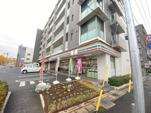 コンビニ　セブンイレブン 松戸稔台店（コンビニ）まで380m