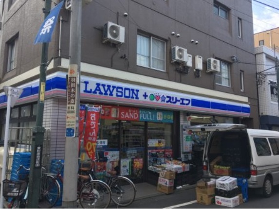 コンビニ　ローソン・スリーエフ 東松原駅前店（コンビニ）まで416m