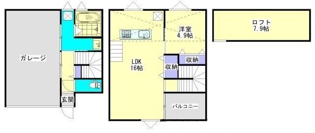Betulla C棟の間取り写真