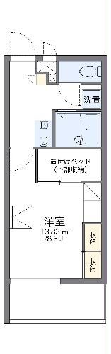 レオパレスコンフォート おろくの間取り写真