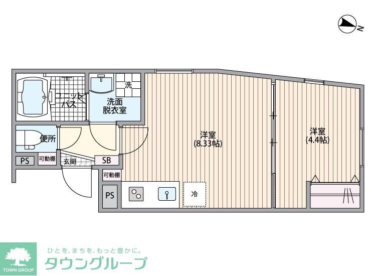 OAK VILLA Shinagawa Residenceの間取り写真