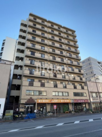 朝日蔵前プラザの外観写真