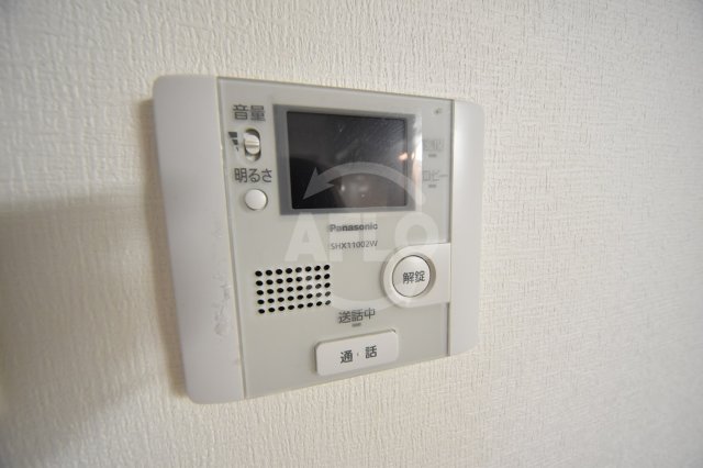 セキュリティ　アベニール鷺洲　TVモニター付きインターホン