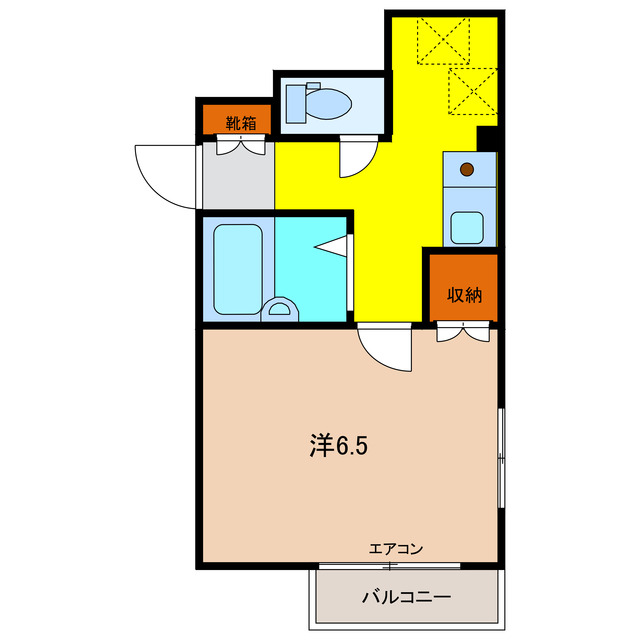 ＪＲ芸備線 三次駅 徒歩5分 3階建 築27年の間取り写真