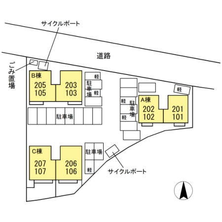 西鉄甘木線 大堰駅 徒歩26分 2階建 築7年のその他写真