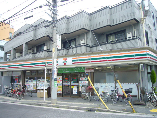 コンビニ　セブンイレブン　川崎木月伊勢町（コンビニ）まで441m