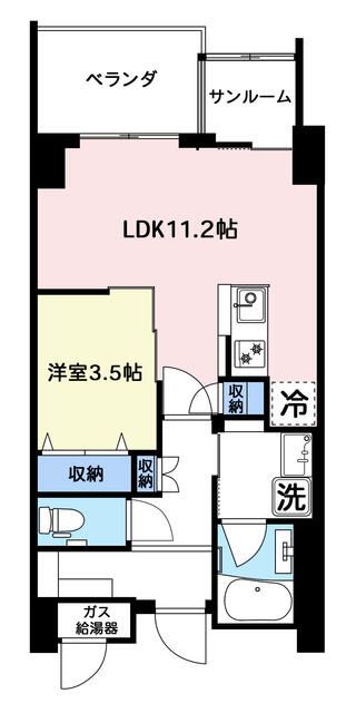 PLAZA布瀬IIの間取り写真