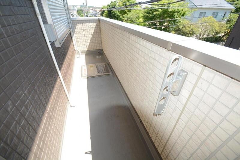 バルコニー　通風良好です