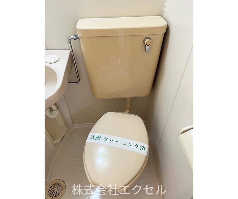ＪＲ横浜線 相原駅 徒歩11分 2階建 築34年のトイレ写真