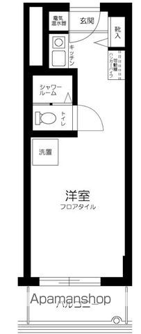 コルム目黒不動前の間取り写真