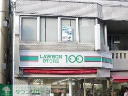 コンビニ　ローソンストア100東淀川駅前店（コンビニ）まで400m