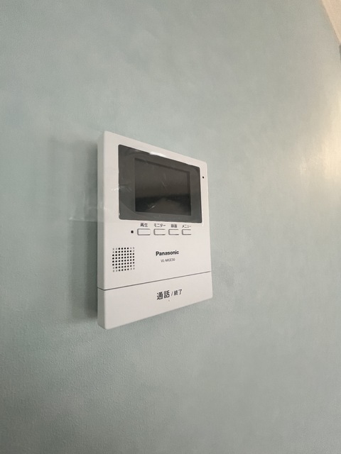 セキュリティ　◆来客者を確認できるＴＶモニタ付きドアホン◆