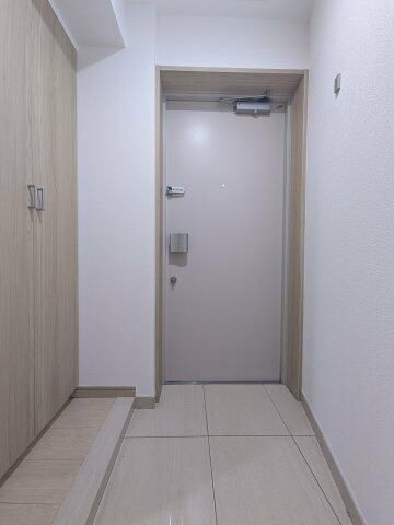 玄関　明るい玄関です