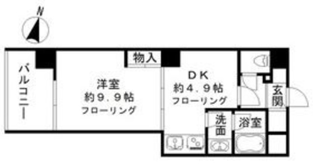 ジェラ恵比寿レジデンスの間取り写真